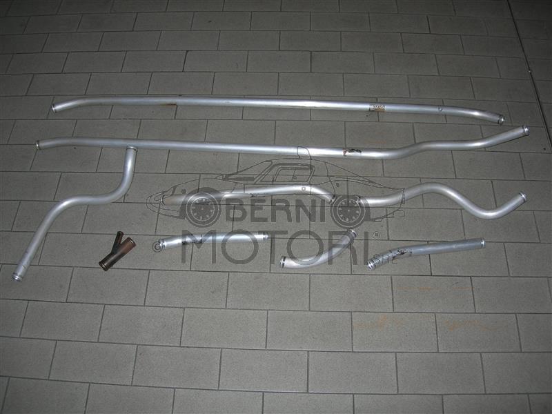 Set 9 pipes for cooling system. Applic: ABARTH SIMCA 1300 S.1